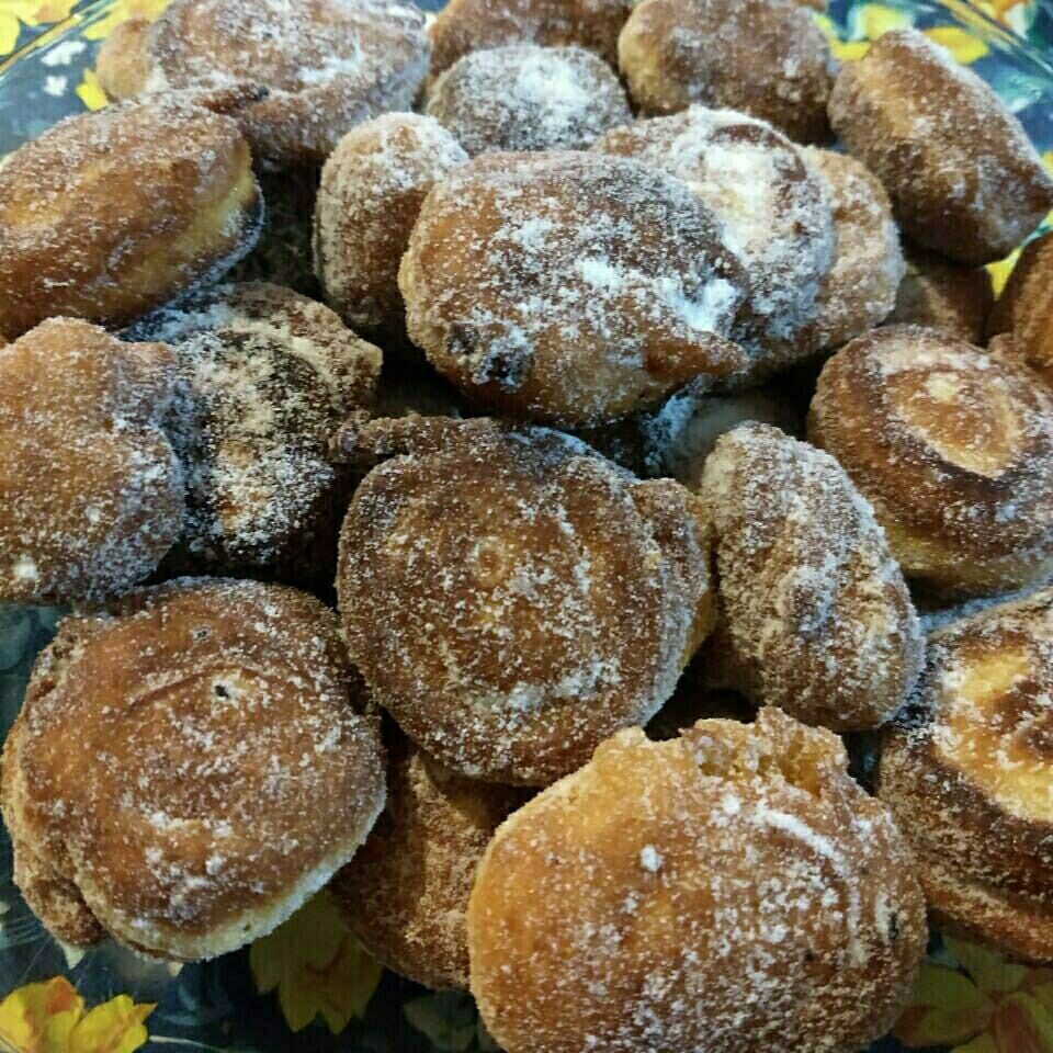 Bolinho de chuva com fubá