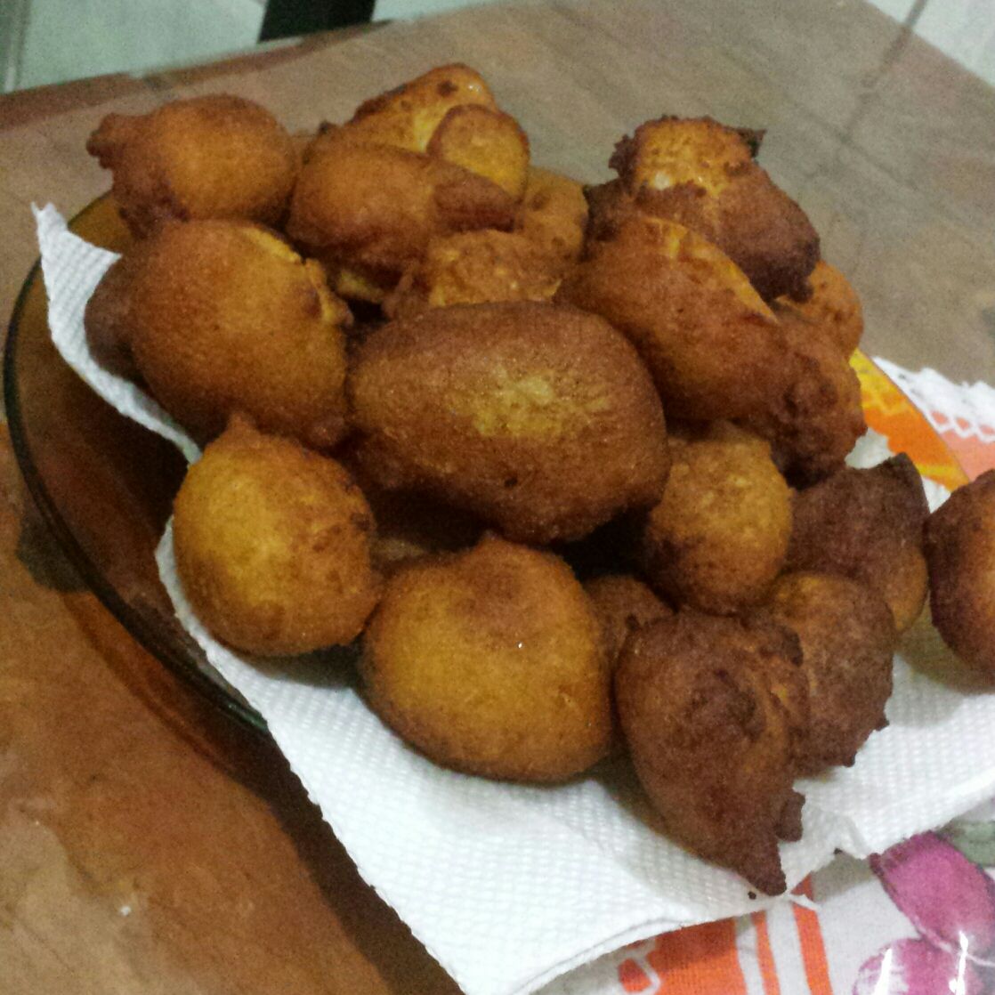 Bolinho de chuva de farinha de rosca