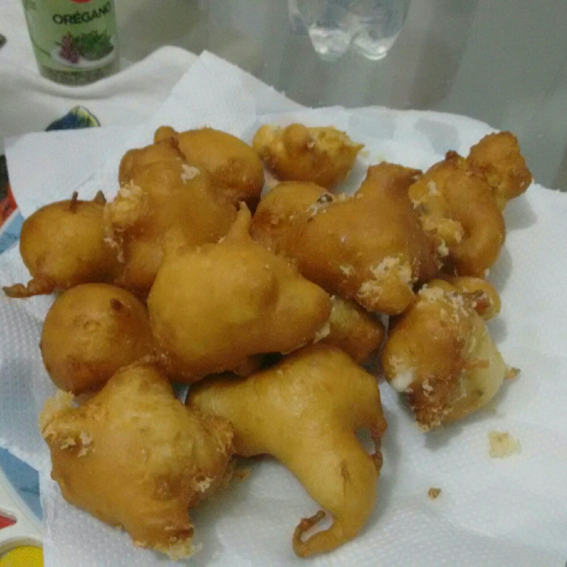 Bolinho de chuva de queijo