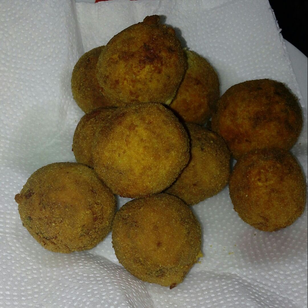 Bolinhos de baião de dois