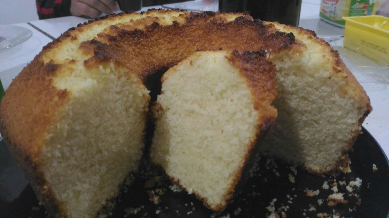 Bolo de arroz (rápido e simples)