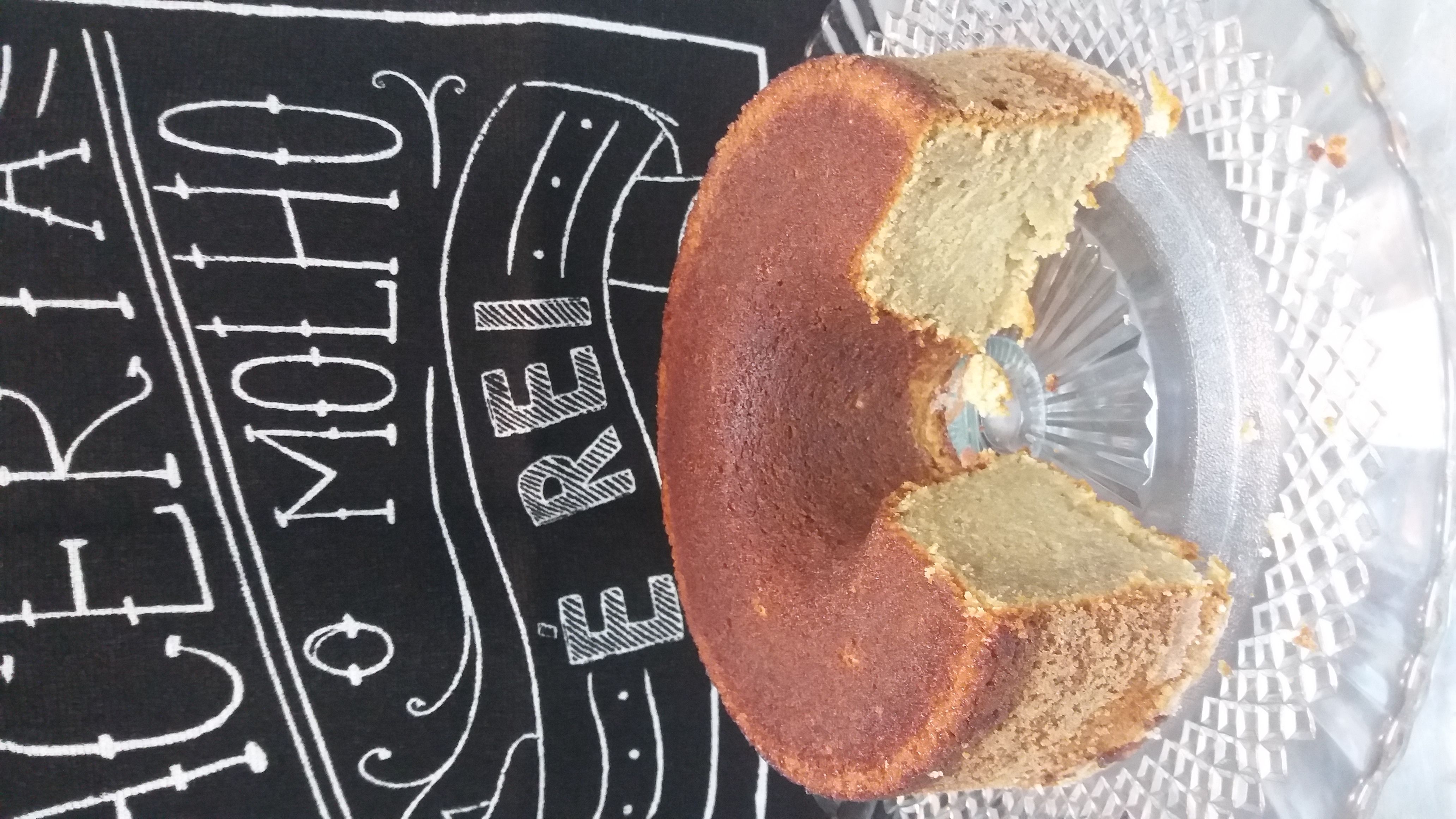 Bolo de Banana com Farinha de Rosca