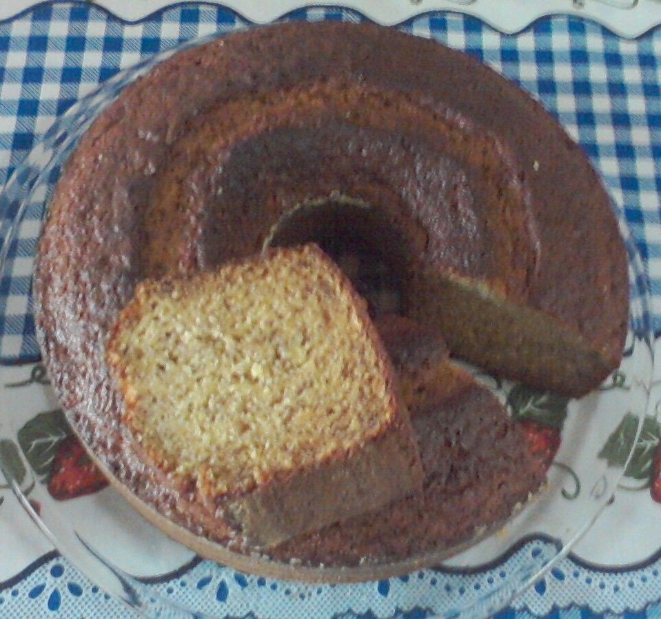 Bolo de Banana da vizinha