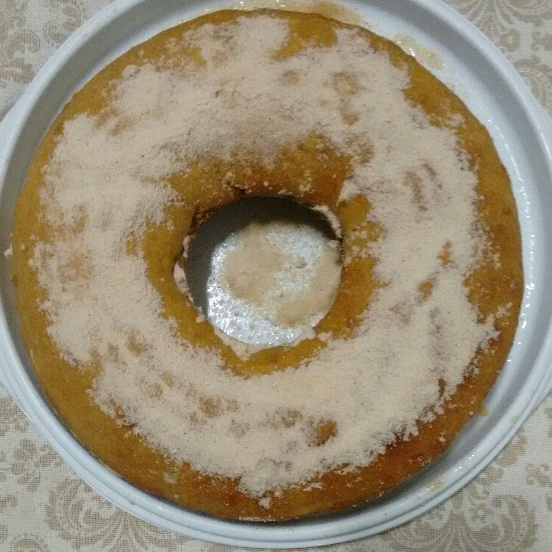 Bolo de banana gostoso de liquidificador