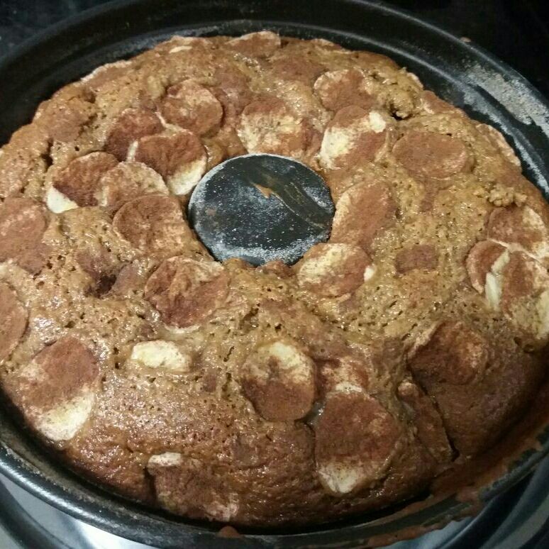 Bolo de banana integral da Jade