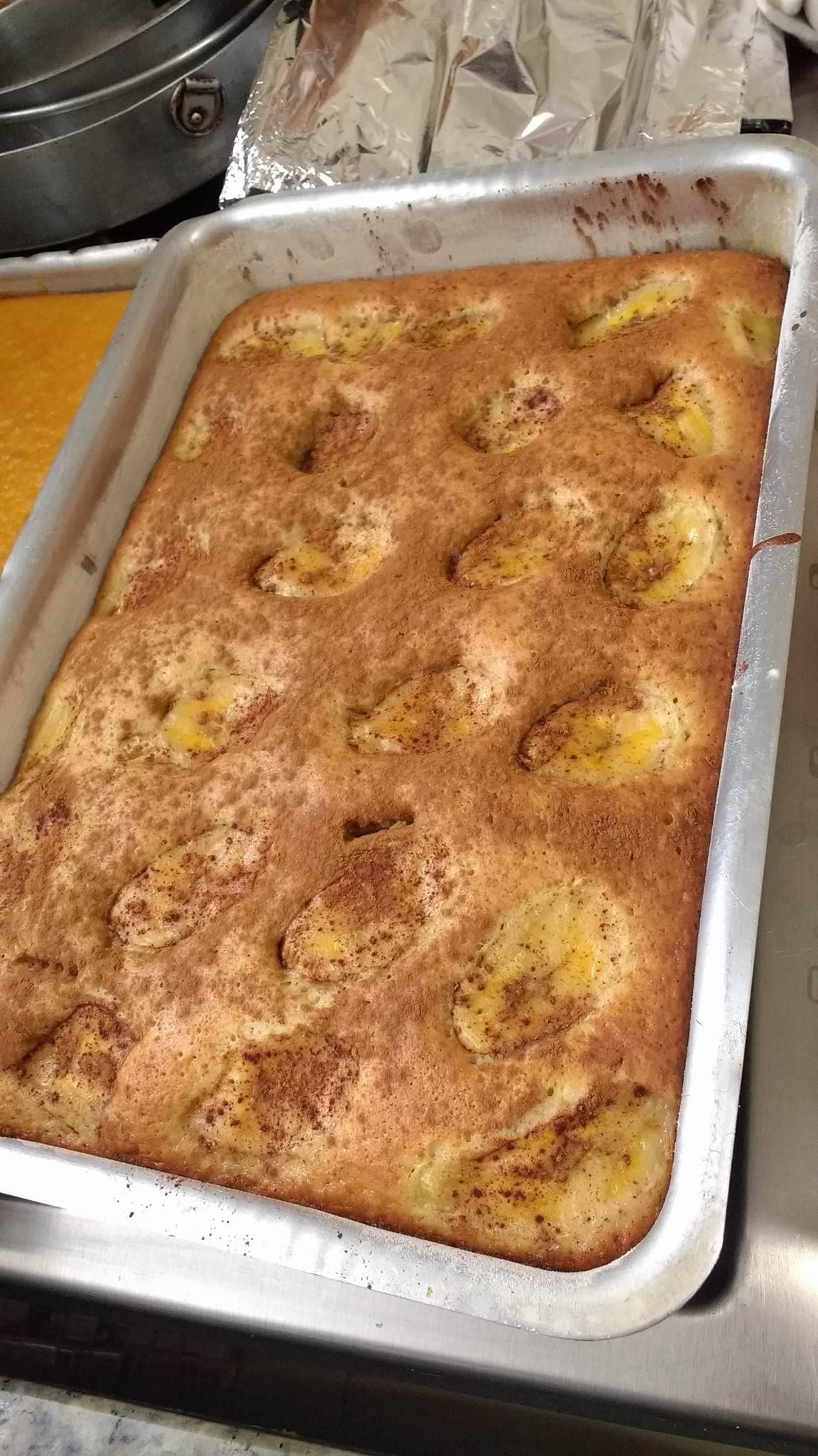 Bolo de banana rápido