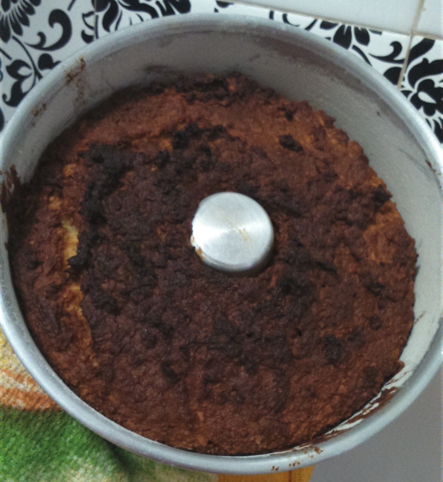 Bolo de batata doce com coco