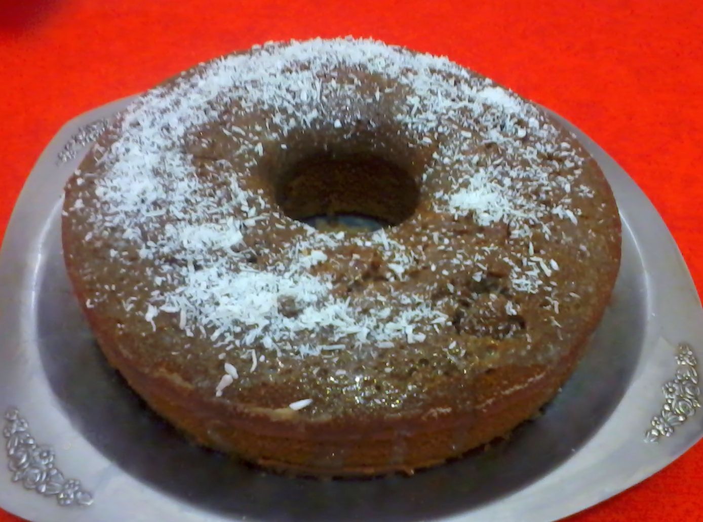 Bolo de café molhadinho