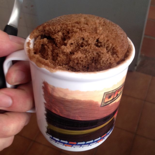 Bolo de caneca sem leite