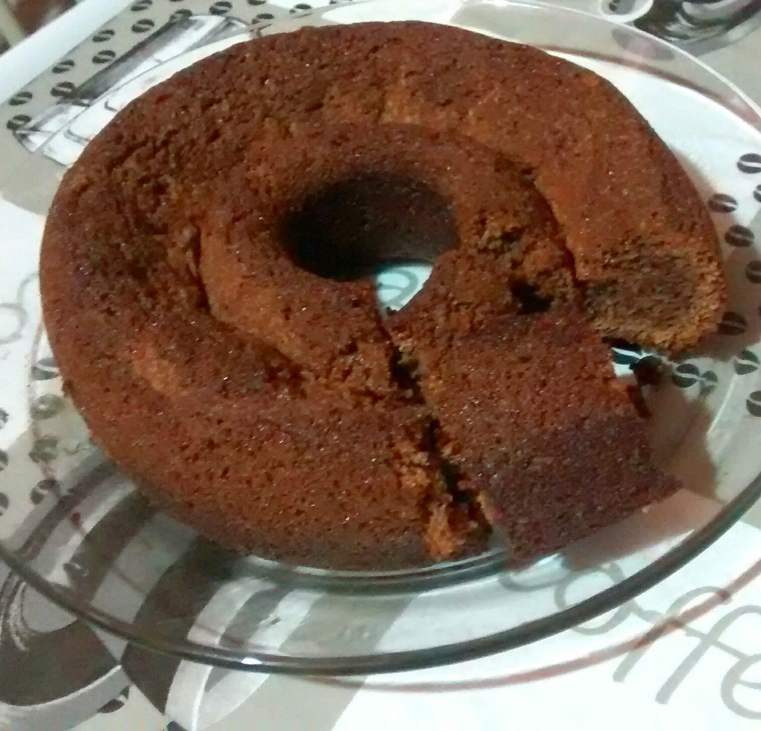 Bolo de cappuccino