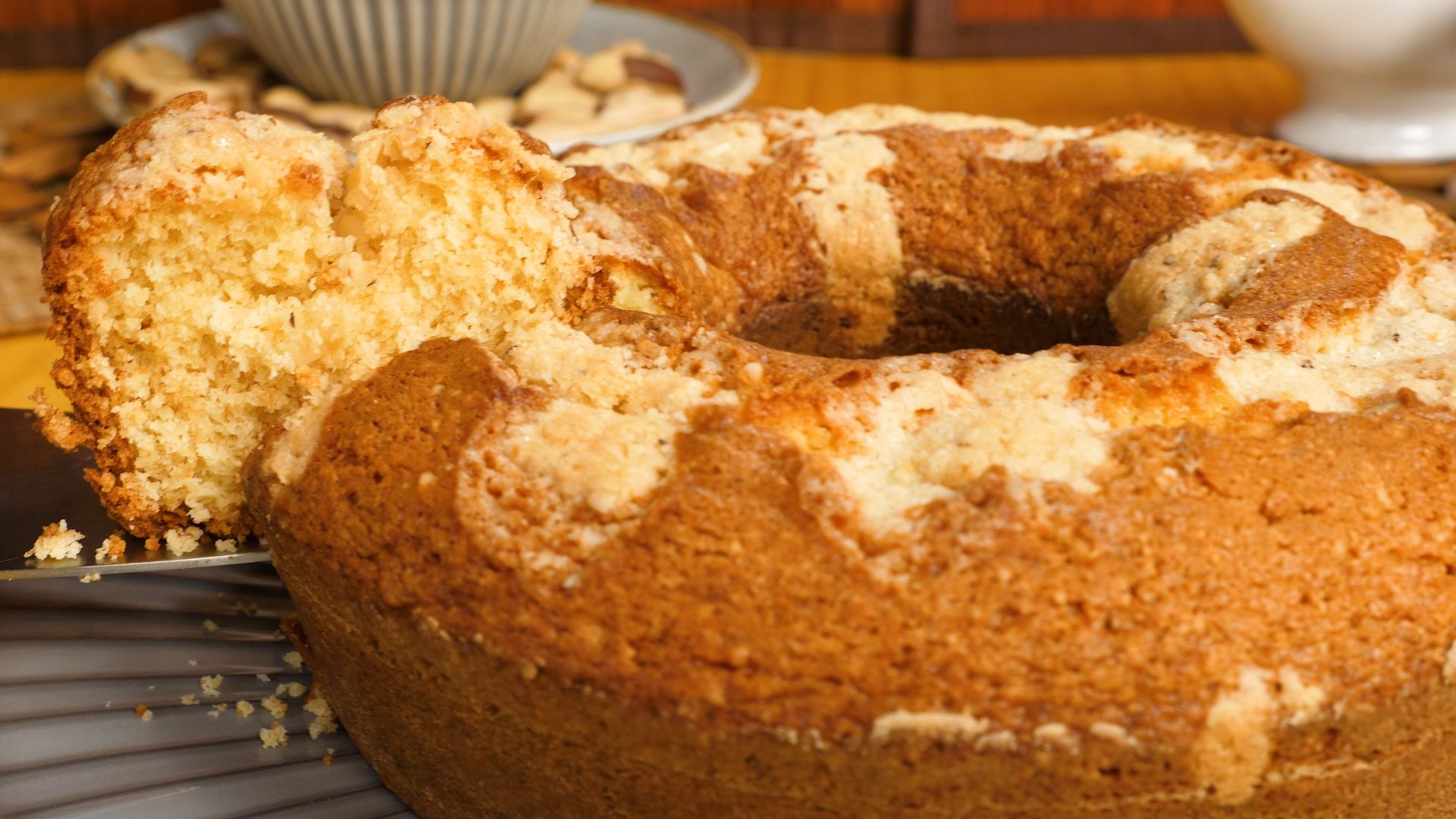 Bolo de castanha-do-pará