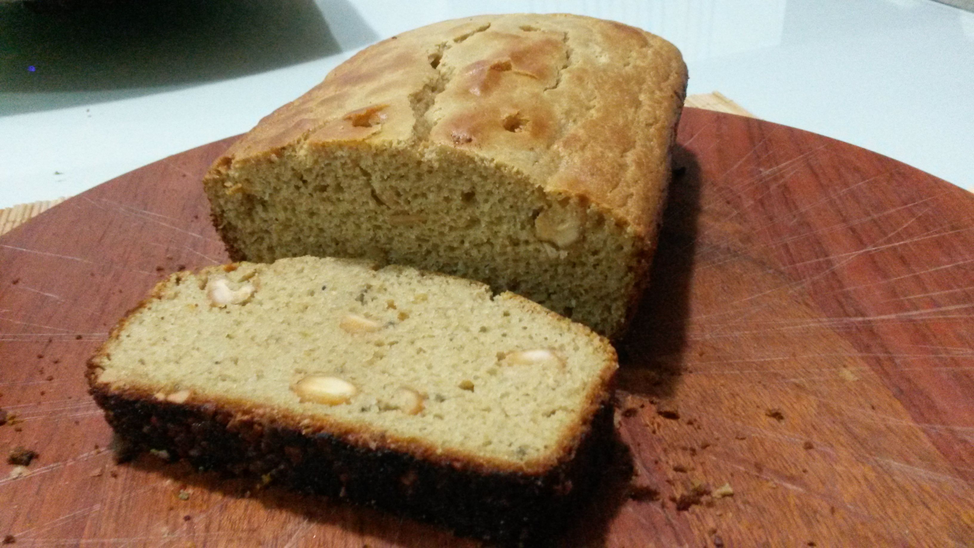 Bolo de castanhas sem glúten e lactose