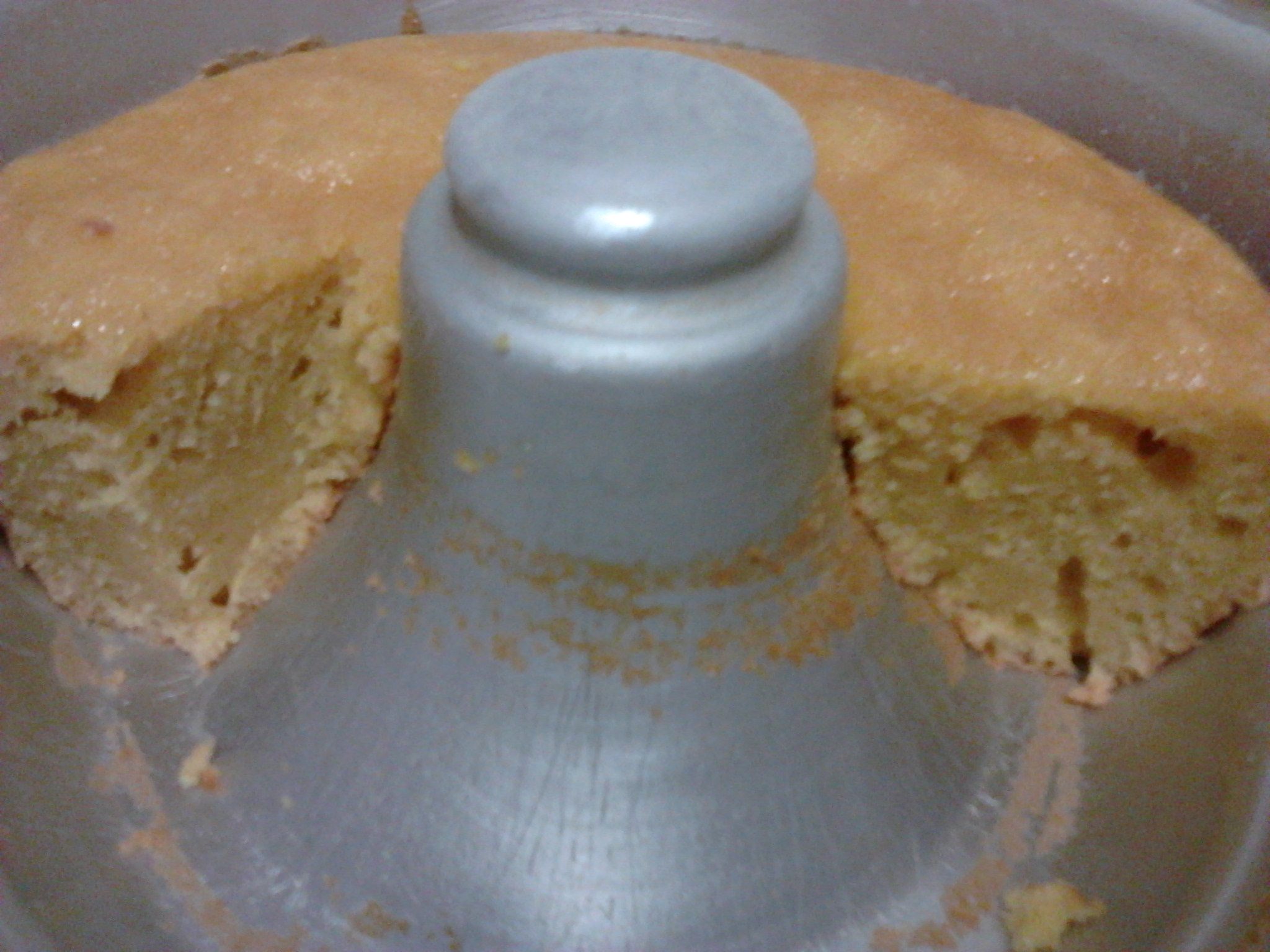 Bolo de cenoura com laranja de liquidificador