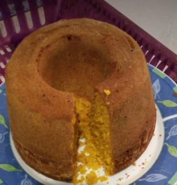 Bolo de Cenoura de Microondas