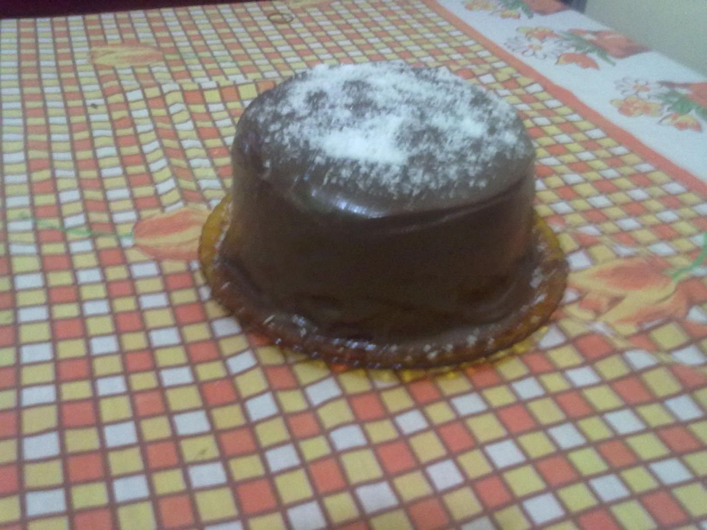 Bolo de chocolate cremoso (micro-ondas)