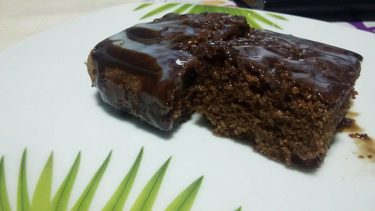 Bolo de chocolate e canela de liquidificador