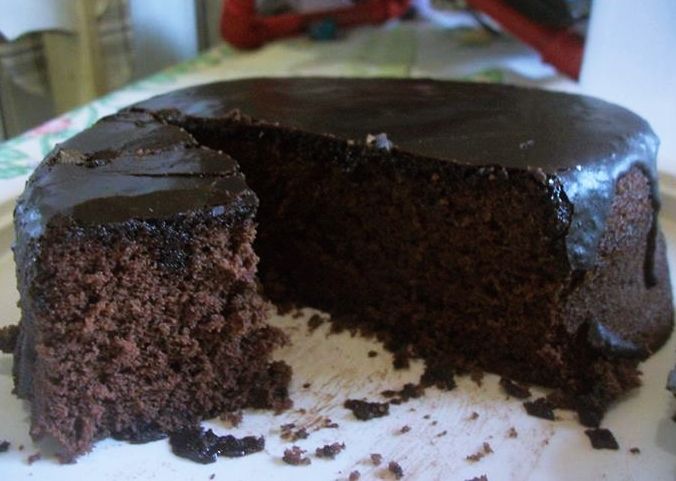 Bolo de chocolate fofinho de micro-ondas