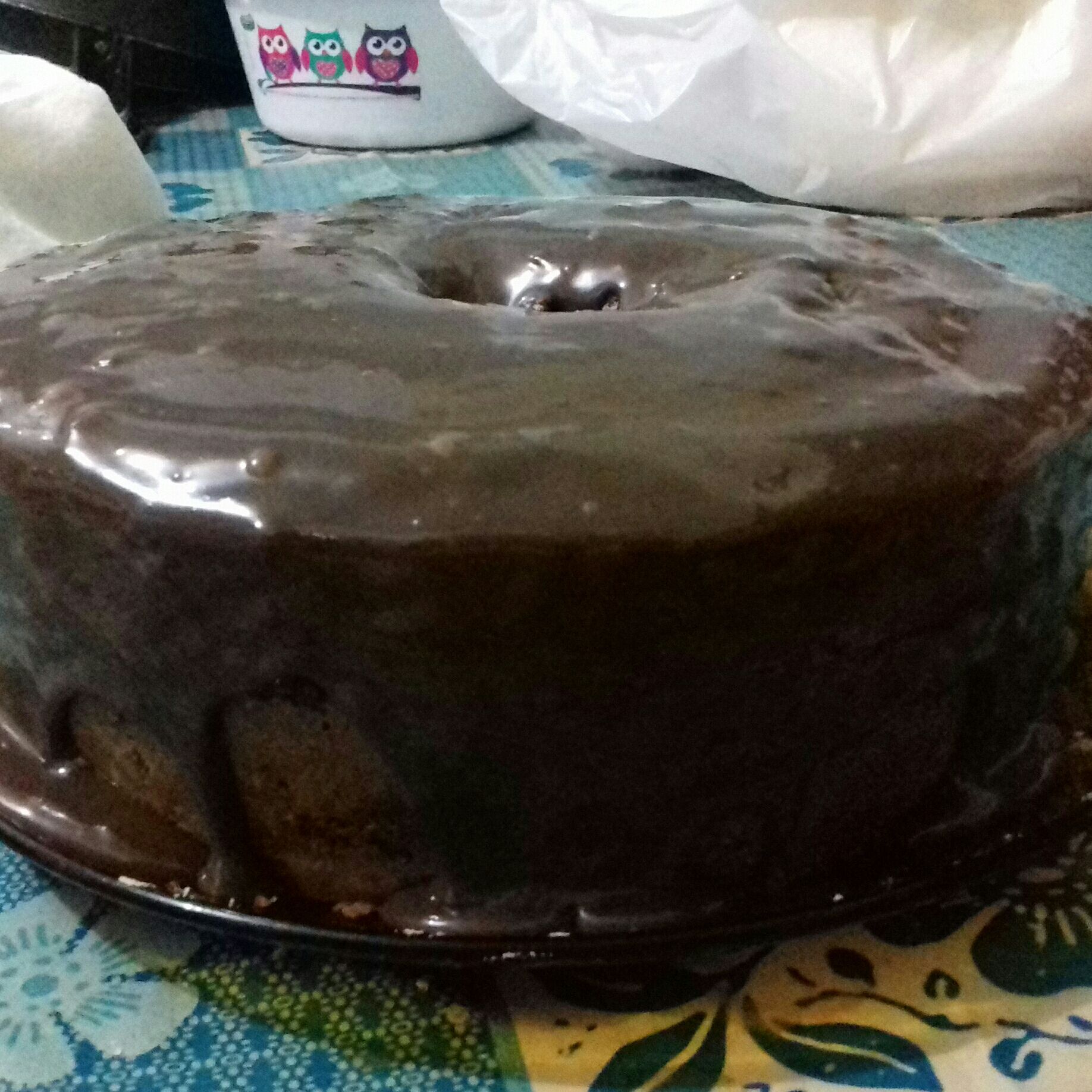 Bolo de chocolate sem Farinha de Trigo