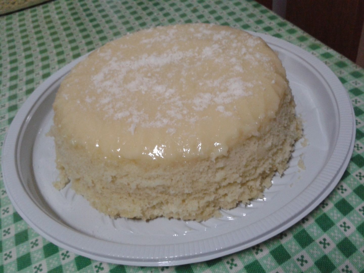 Bolo de coco de micro-ondas