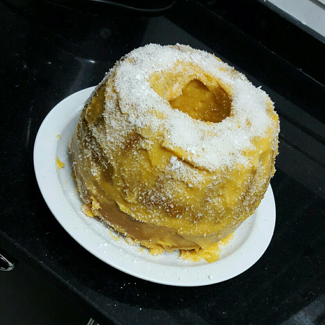 Bolo de custard (creme pasteleiro)