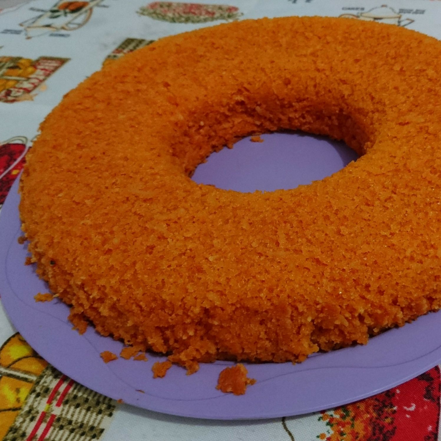 Bolo de Doce de Abóbora com Coco