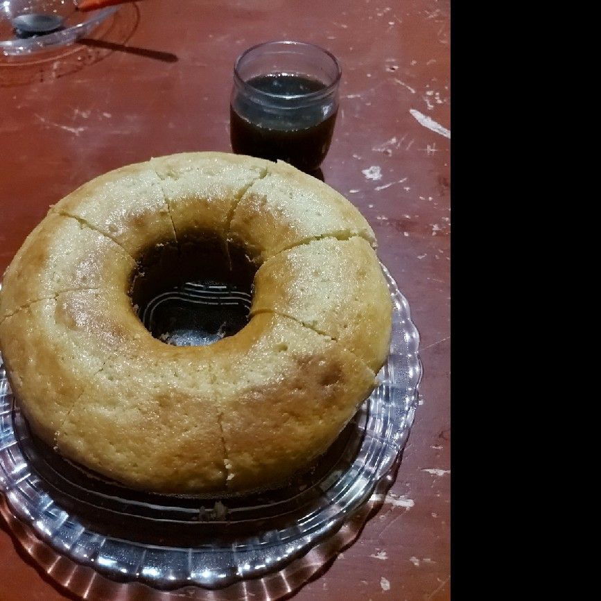 Bolo de farinha de trigo tradicional