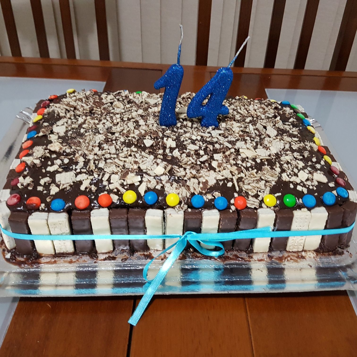 Bolo de festa simples