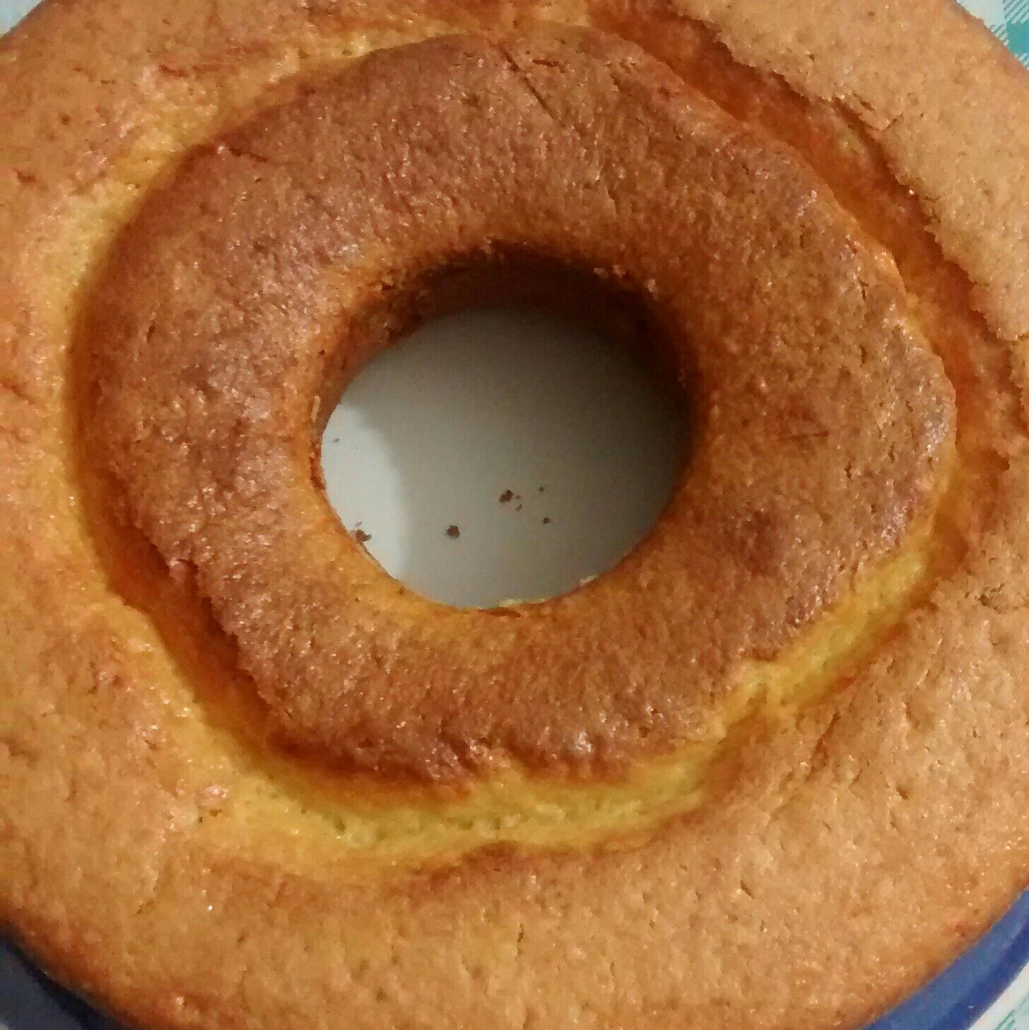 Bolo de fubá com iogurte