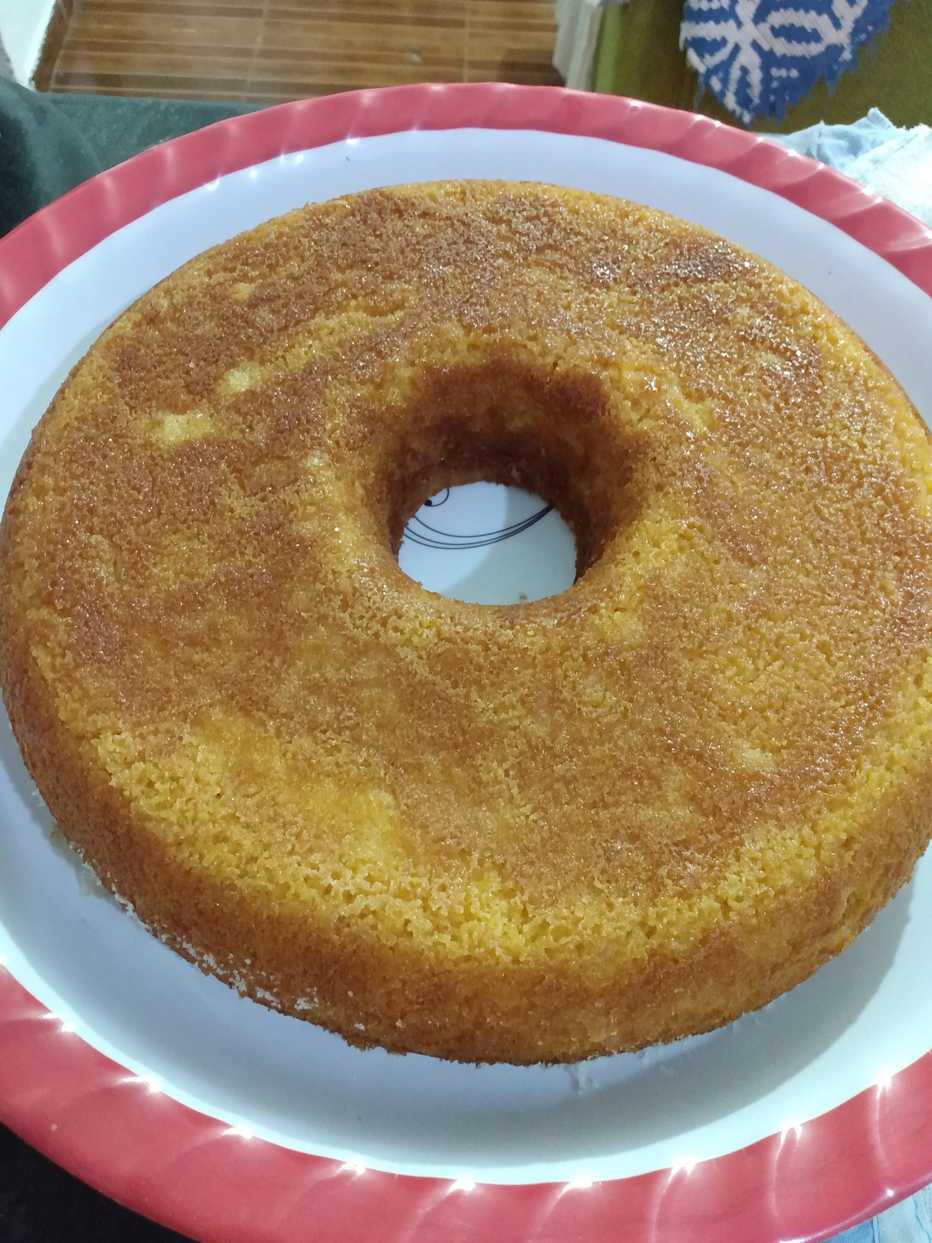 Receita de Bolo de Fubá Cremoso Sem queijo - Receitas Fáceis e Rápidas