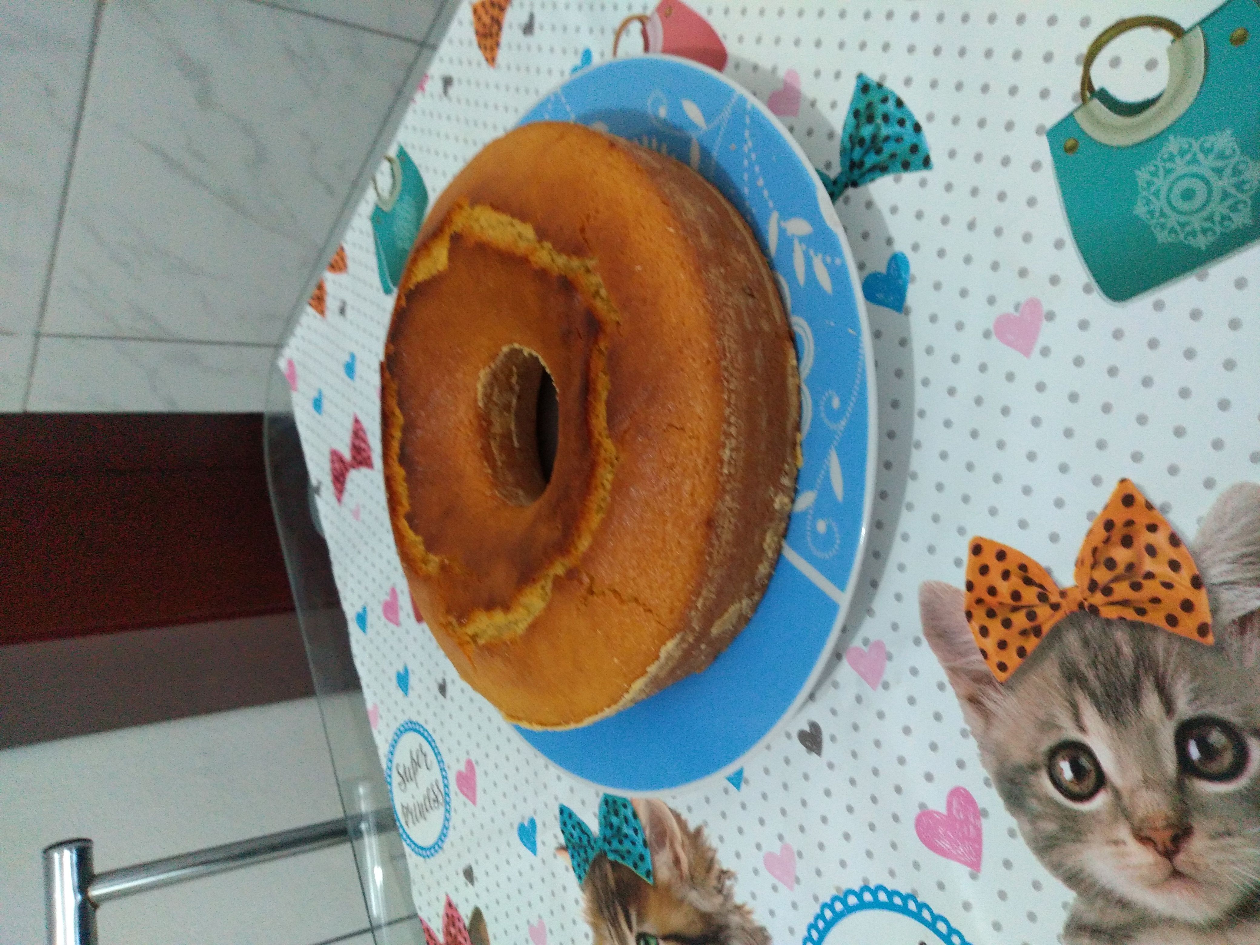 Bolo de fubá vegano – fica igualzinho ao normal