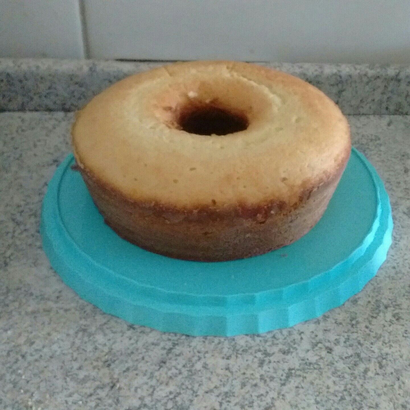 Bolo de laranja com amido