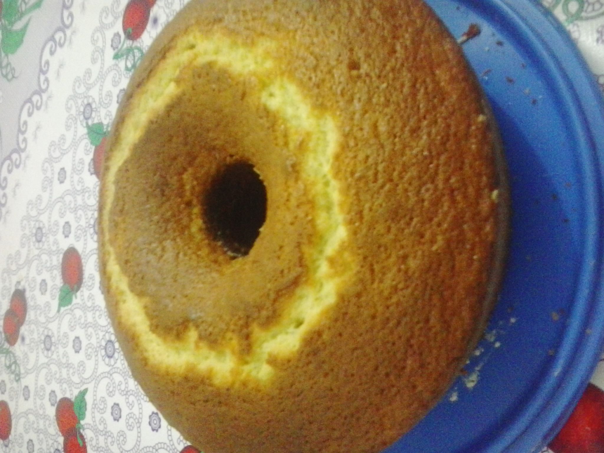 Bolo de laranja nutritivo