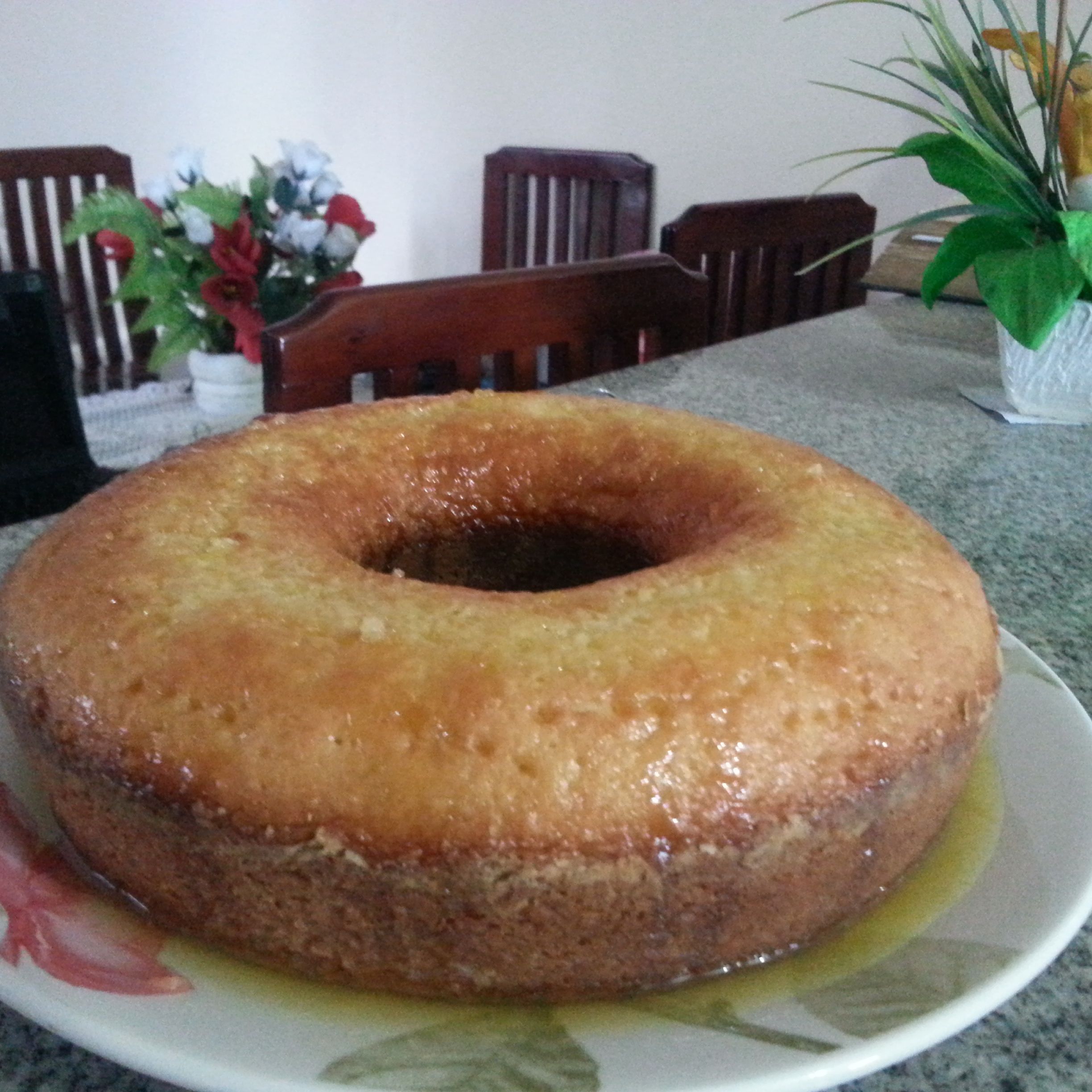 Bolo de laranja rápido e fofinho