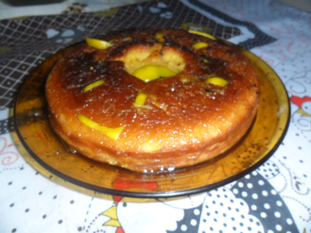 Bolo de laranja sem lactose (liquidificador)