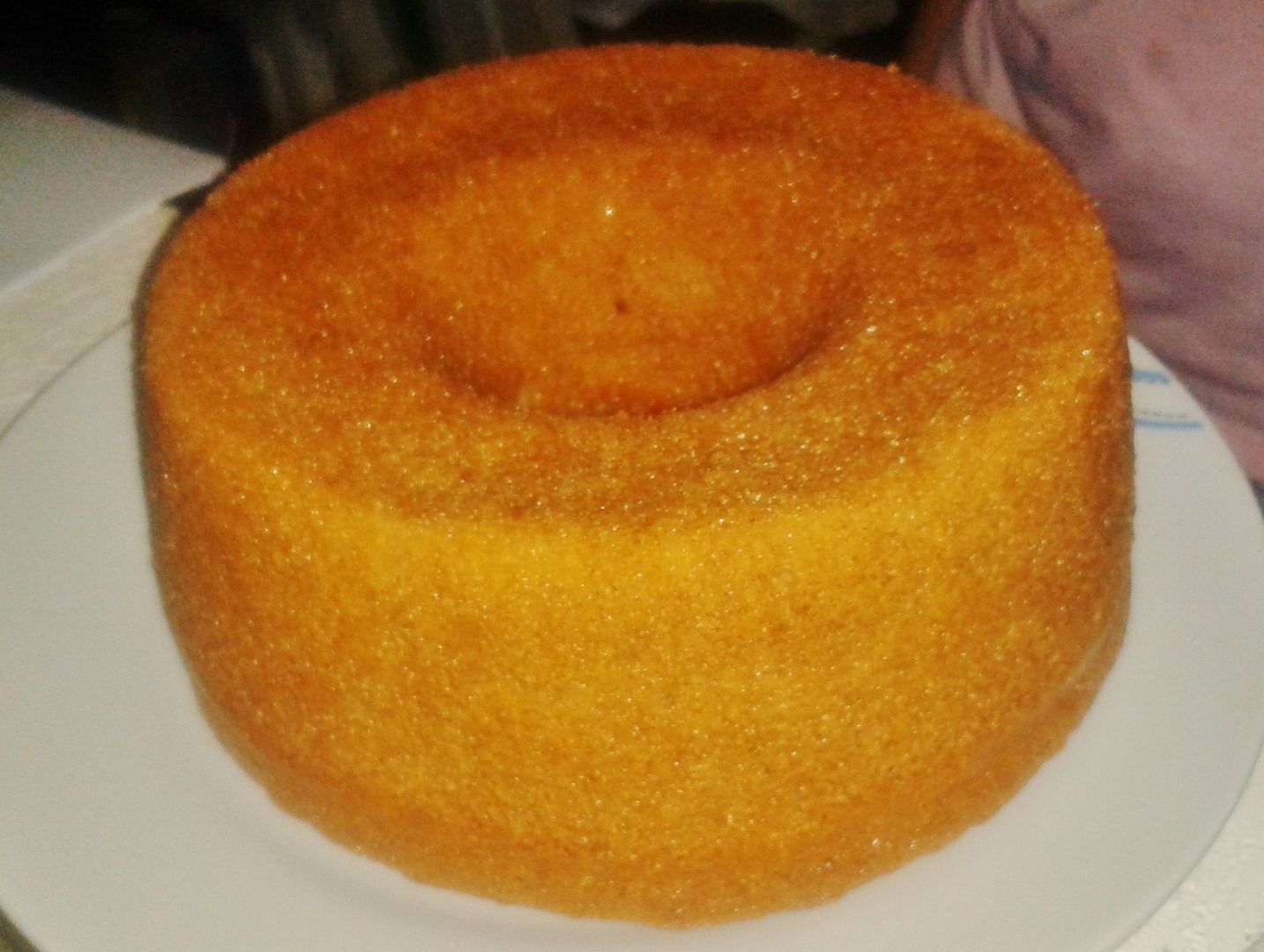 Bolo de leite condensado light