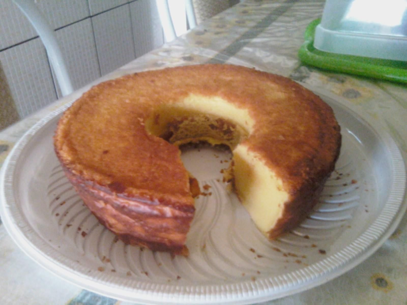 Bolo de leite da Rose