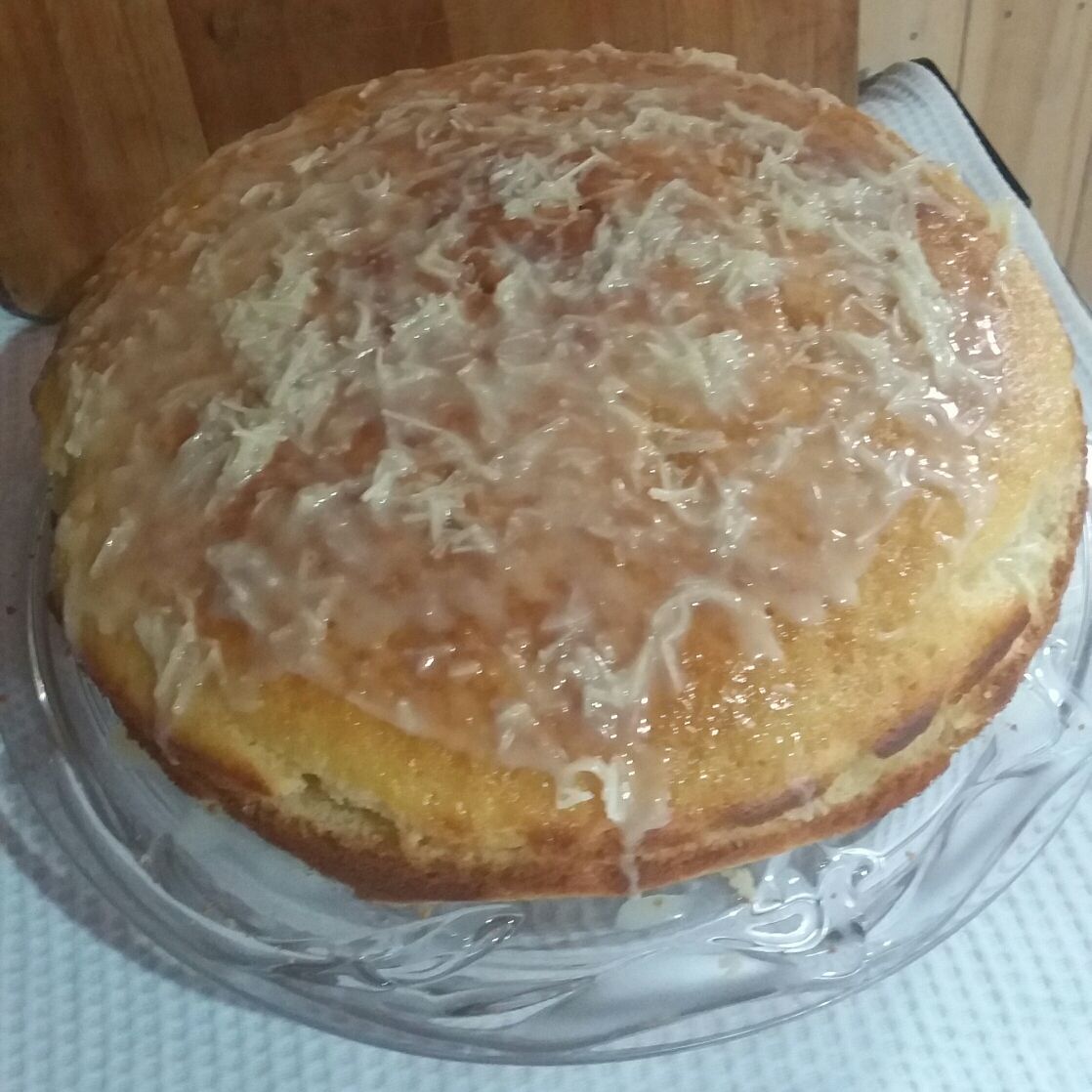 Bolo de leite fervido