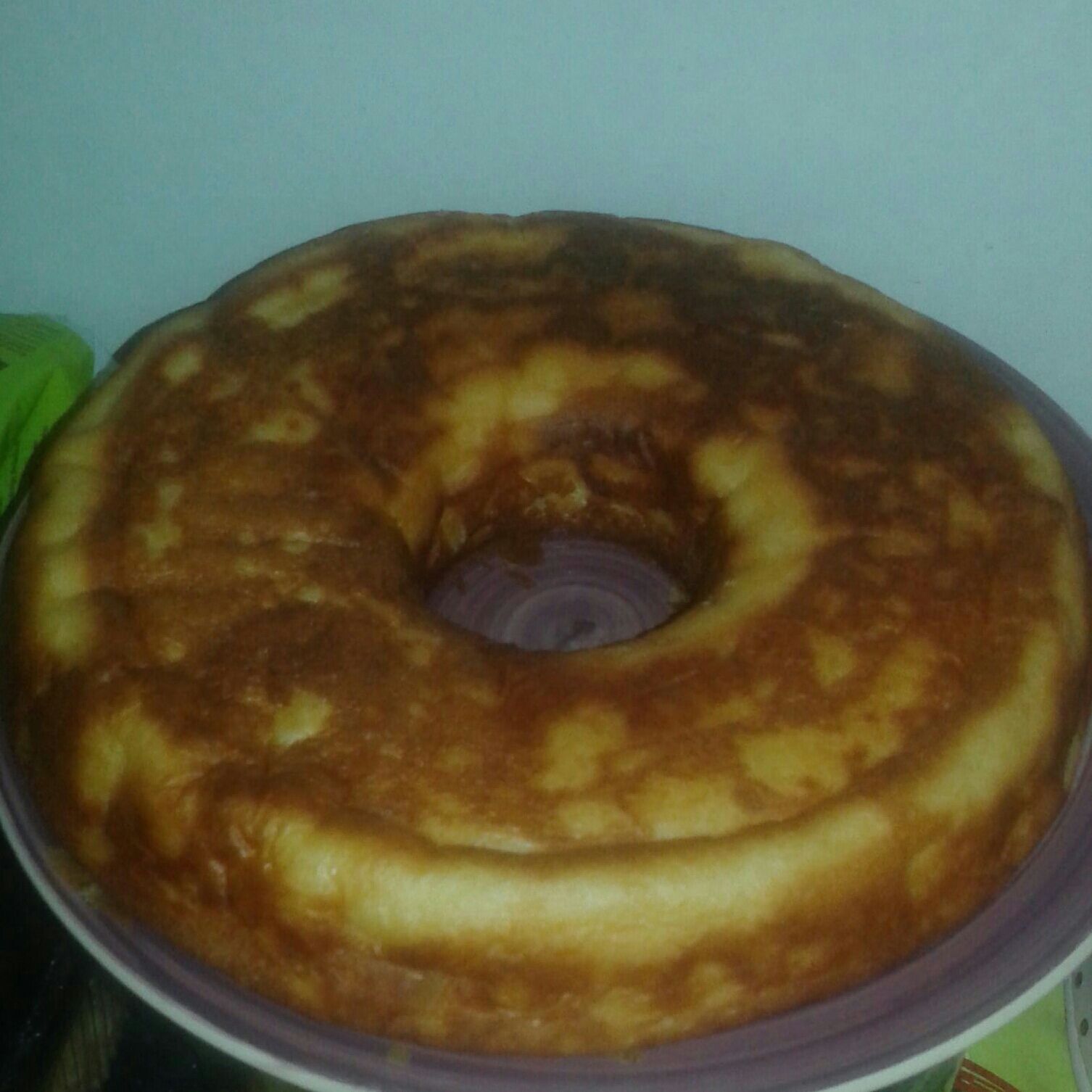 Bolo de leite simples