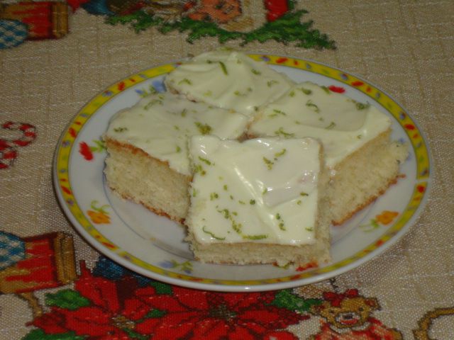 Bolo de limão especial