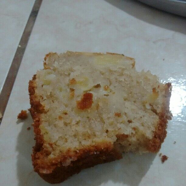 Bolo de maçã fofinho