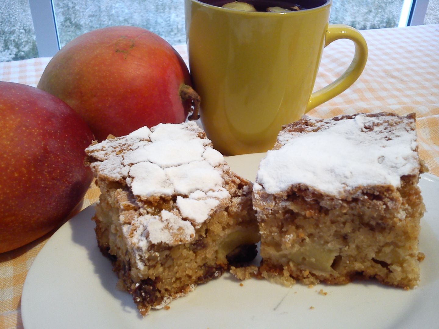 Bolo de maçãs da Erica