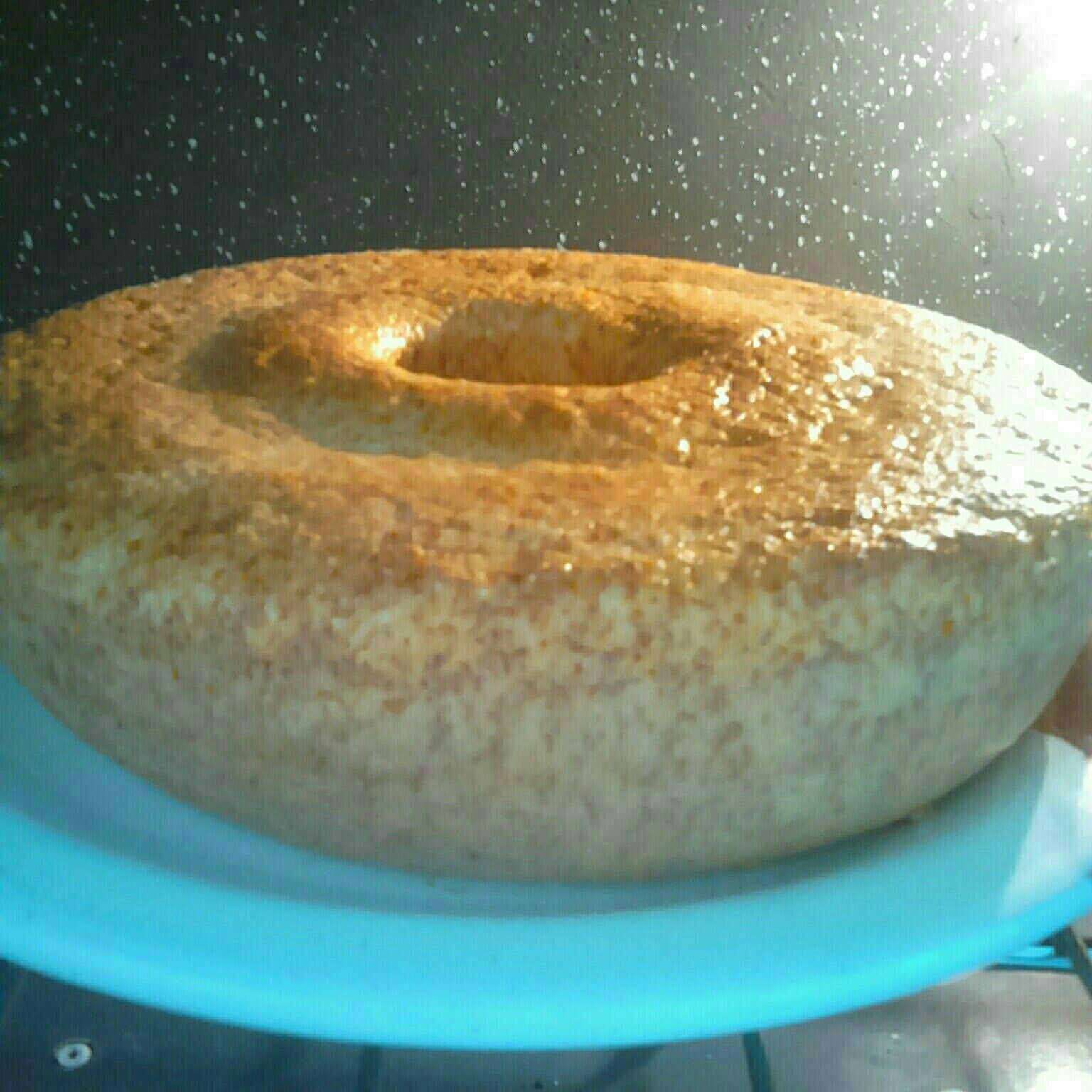 Bolo de malharia com parmesão tipicamente mineiro