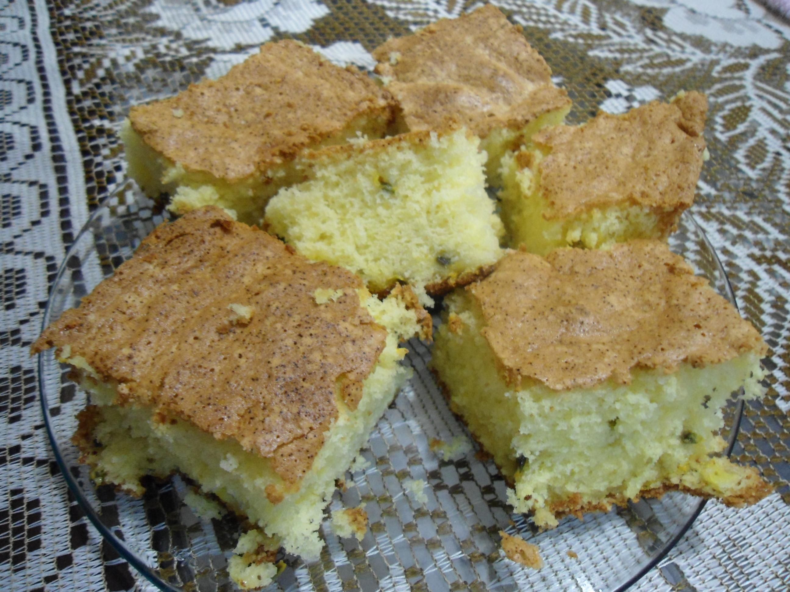 Bolo de maracujá especial