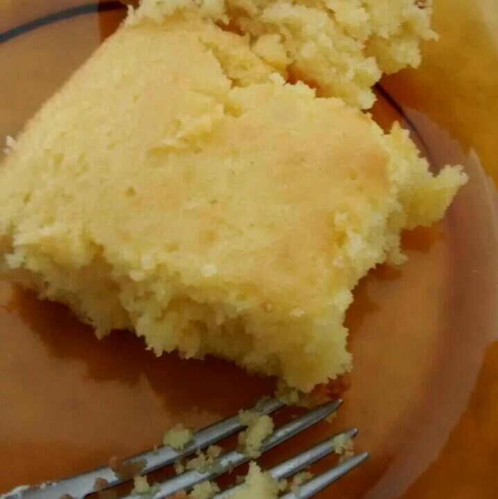 Bolo de milho com espiga