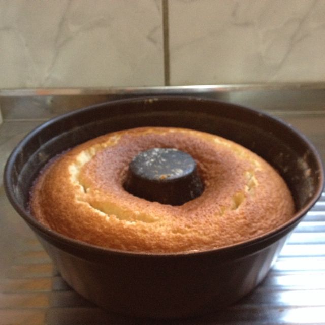 Bolo de milho com farinha de polentina