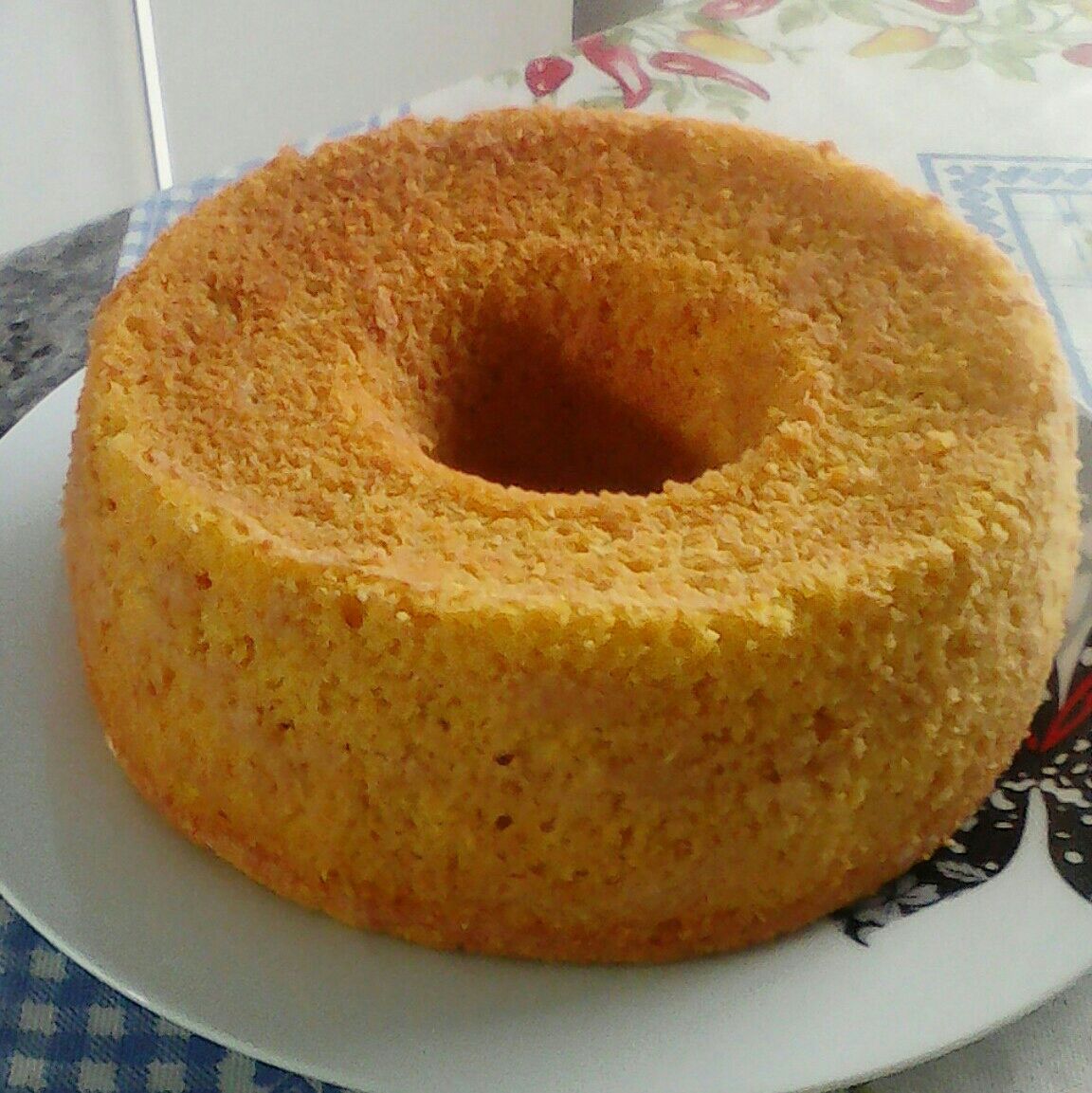 Bolo de milho cremoso rápido sem farinha de trigo