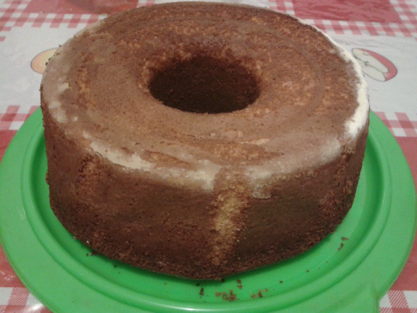 Bolo de milho feito no liquidificador