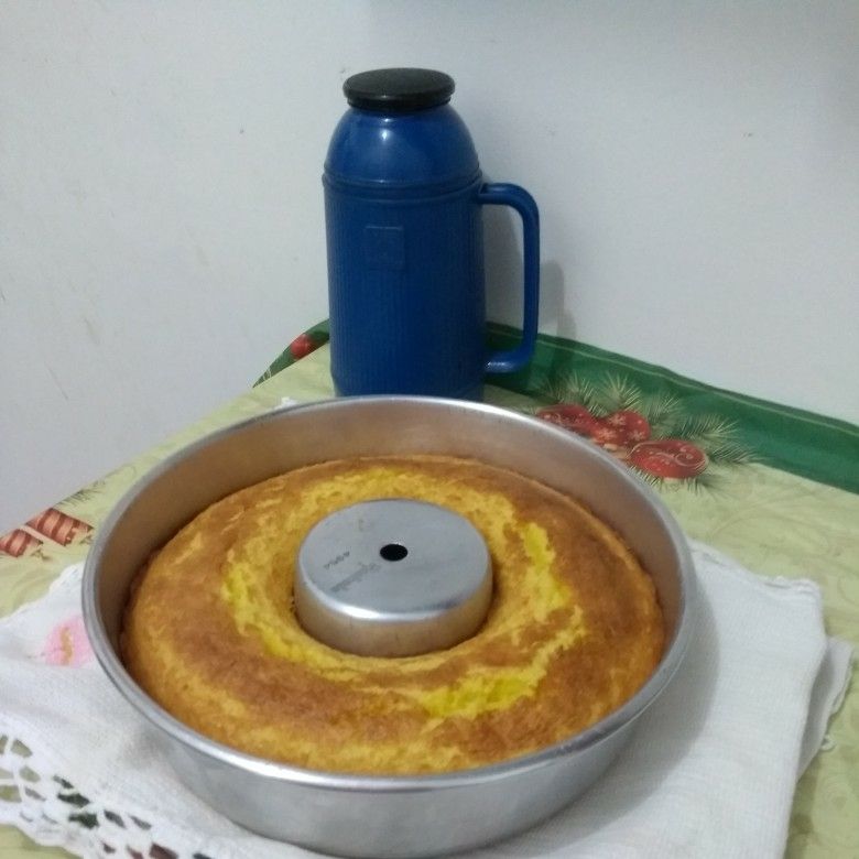 Bolo de milho natural sem farinha