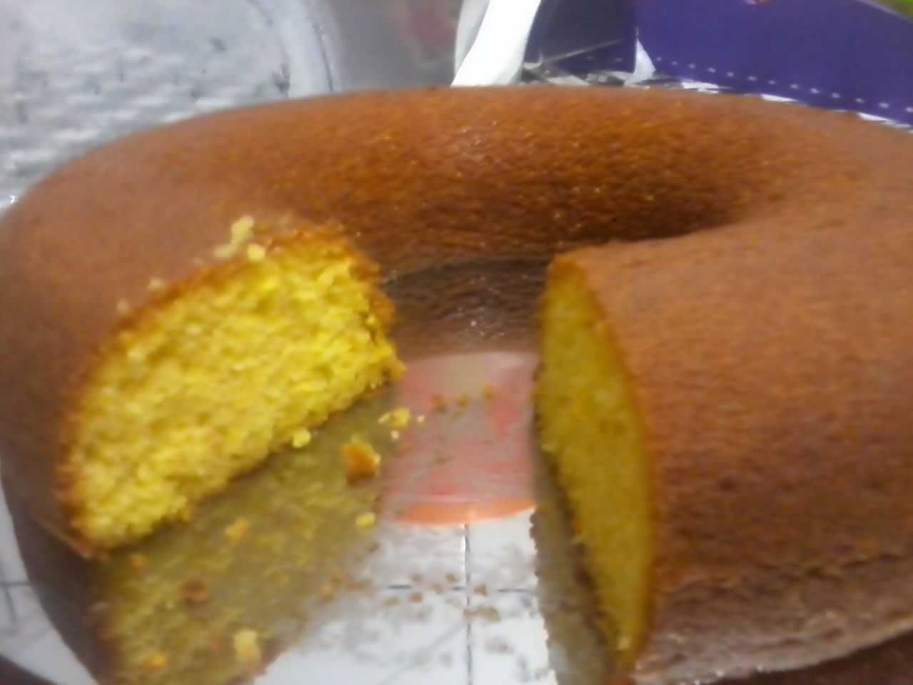 Bolo de milho ou de cuscuz