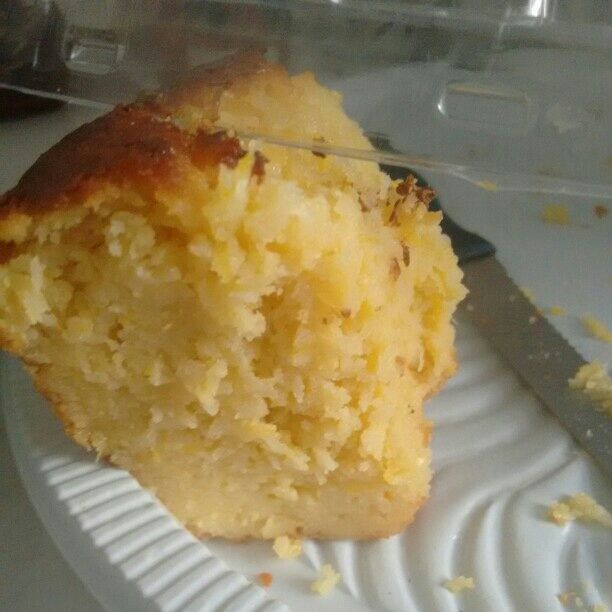 Bolo de milho sem farinha de trigo